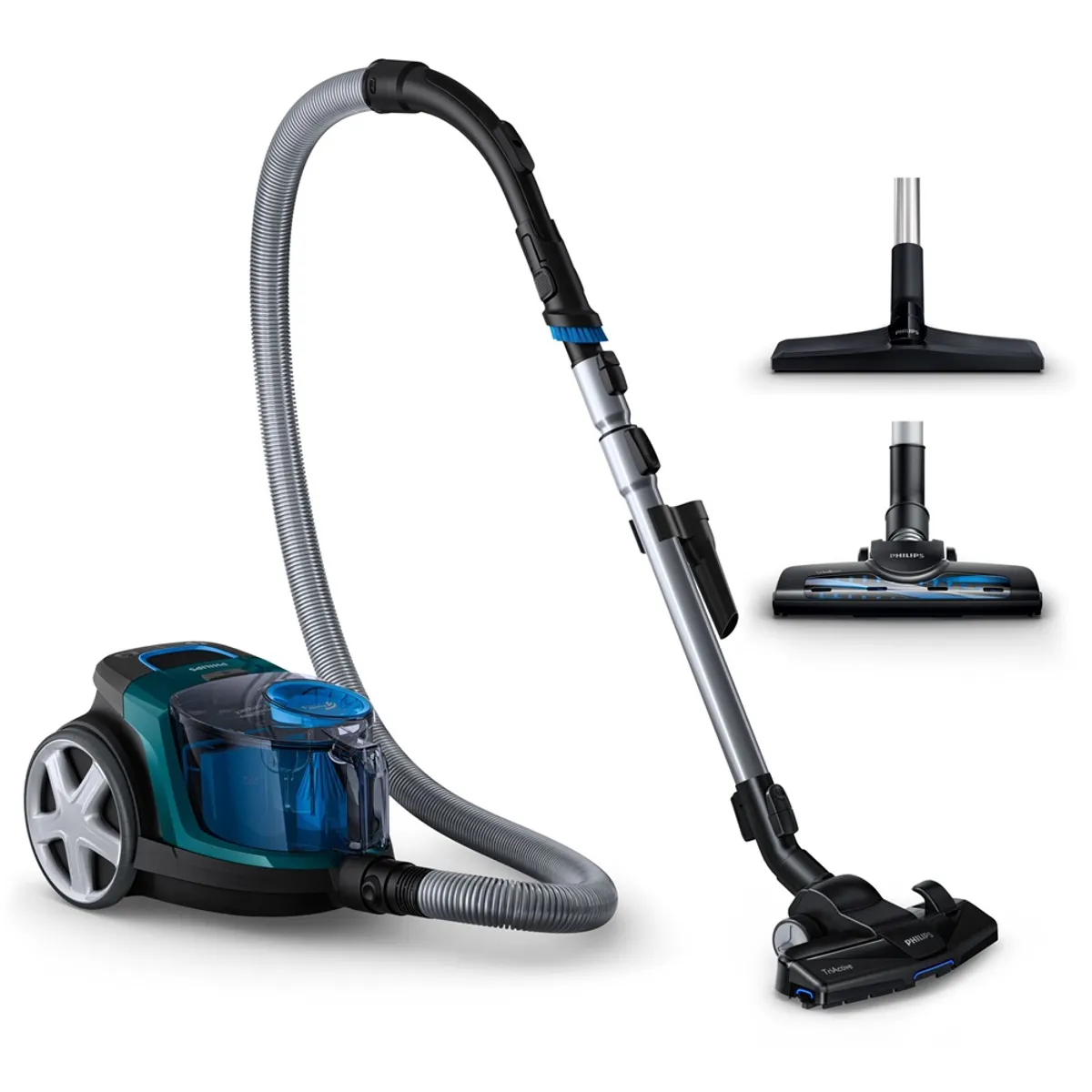 PHILIPS FC9334-09 Hengeres porszívó Szürke 900 W 6 m HEPA 13 Porzsák nélküli 1,5 L ActiveLock teleszkópos cső TriActive fej 9 m #3