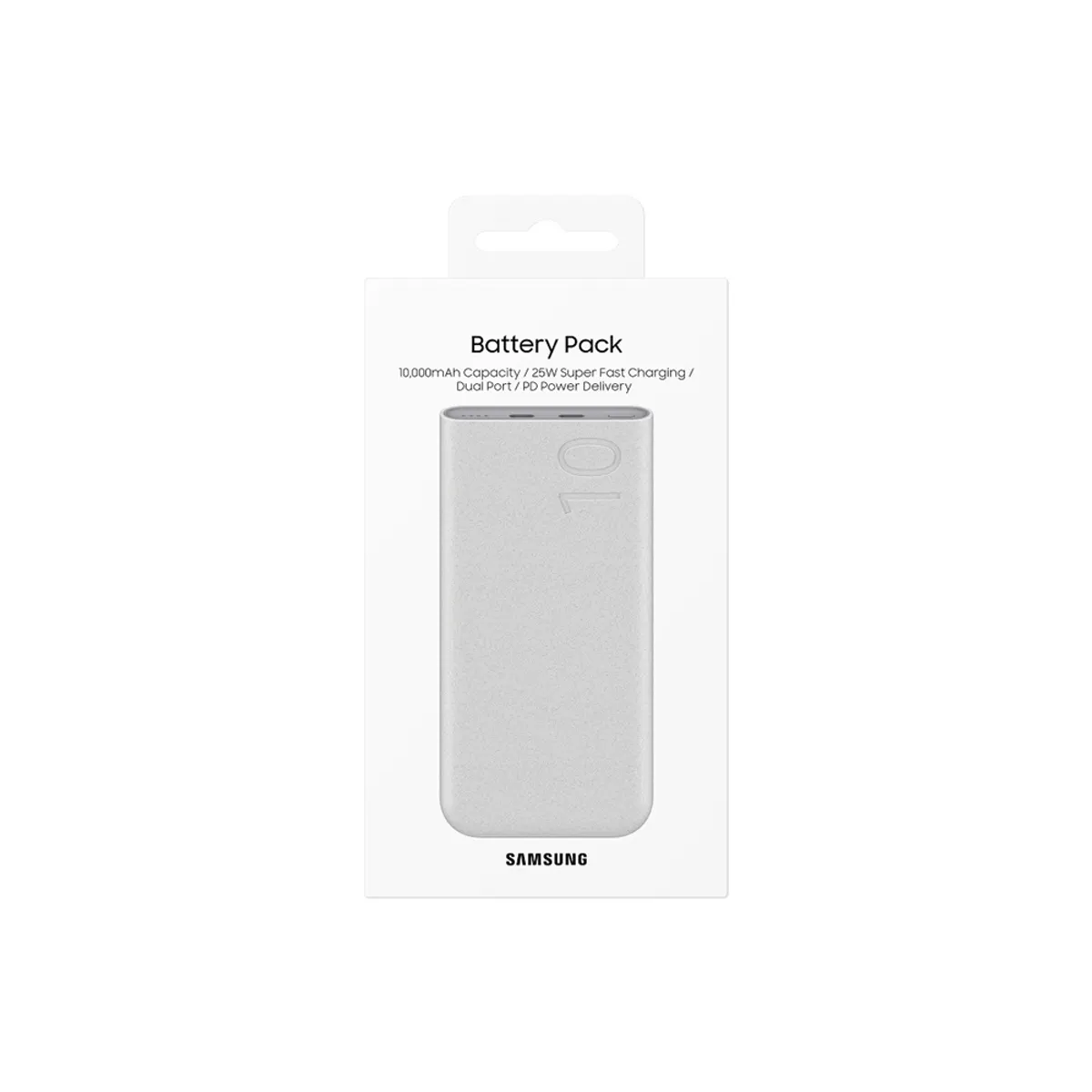 Samsung EB-P3400XUEGEU külső akkumulátor 10 000 mAh, 25 W, 2x USB-C kimenet, gyorstöltés, C-típusú USB-C kábel 0,2 m, bézs #6