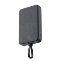 Xiaomi BHR9823GL Power bank 10000mAh mágneses, 33W gyorstöltés, beépített USB-C kábel, kétportos #2