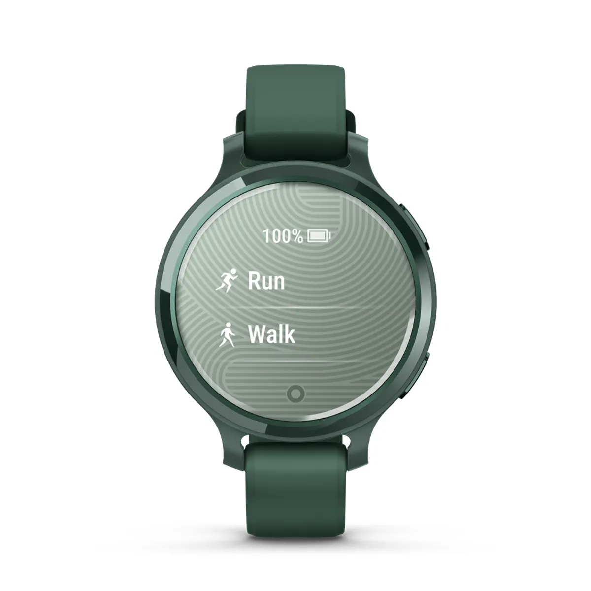 Garmin 010-02891-02 Lily 38 mm Jasper Green 50 m vízálló szilikon szíj alumínium tokkal Gorilla Glass 3 GPS pulzusmérő értesítések #1