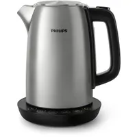 PHILIPS HD9359/90 vízforraló 1,7 L 2200 W 220-240 V 360 fokos alapzat, vízszintjelző, melegen tartó funkció, fém ház