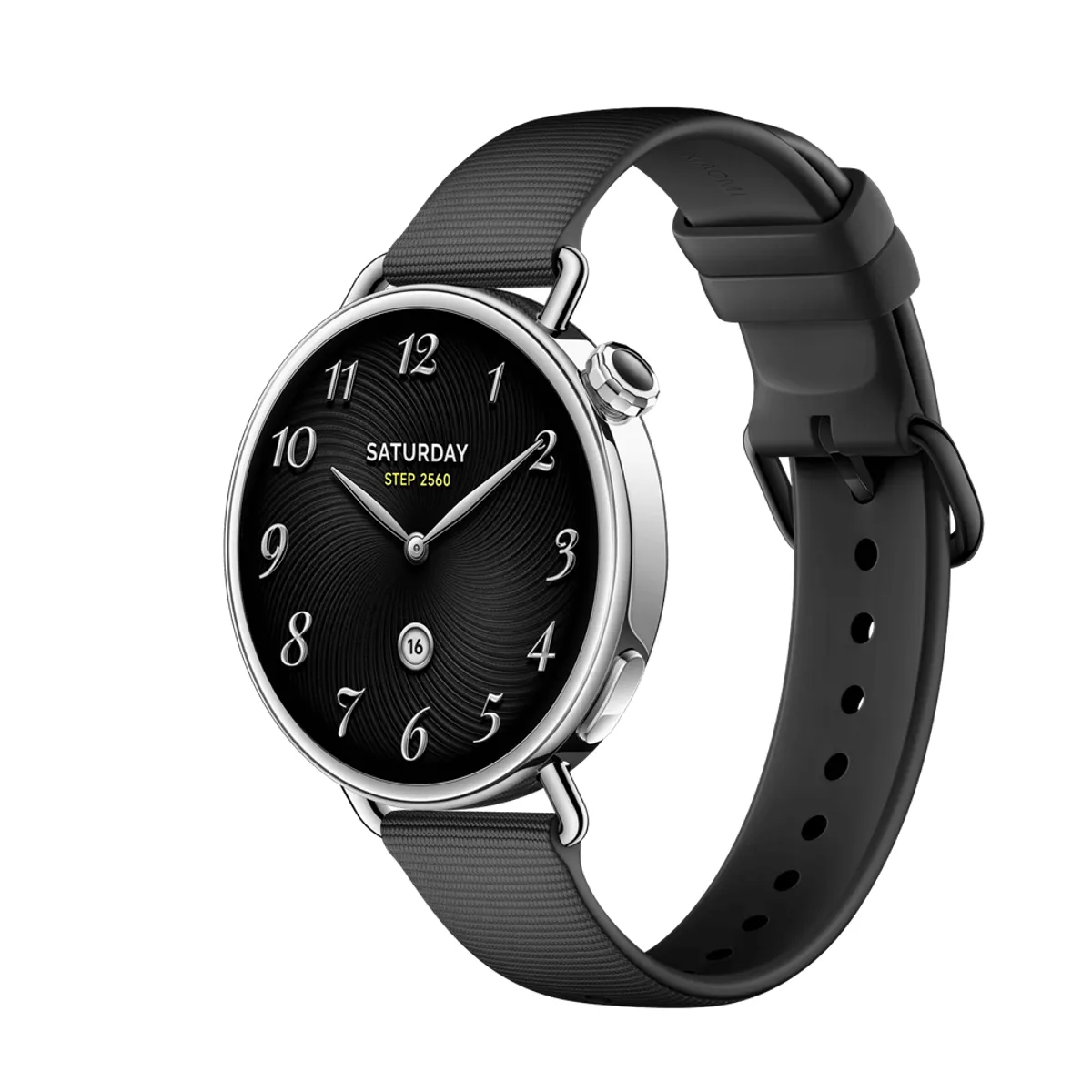 XIAOMI BHR07VRGL Watch S4 41mm rozsdamentes acél fluororubber szíj fekete #1