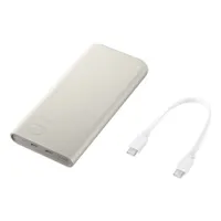 Samsung EB-P3400XUEGEU külső akkumulátor 10 000 mAh, 25 W, 2x USB-C kimenet, gyorstöltés, C-típusú USB-C kábel 0,2 m, bézs #5