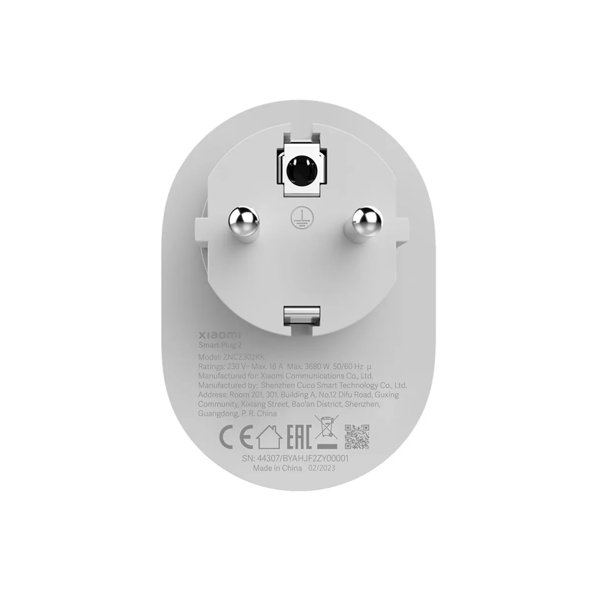 Xiaomi BHR6868EU okos konnektor Wi-Fi 3680 W fehér #3