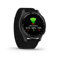 Garmin 010-03010-00 Approach S50 szürke fekete 1.2" AMOLED kijelző GPS golfóra 43 000 pályák #3