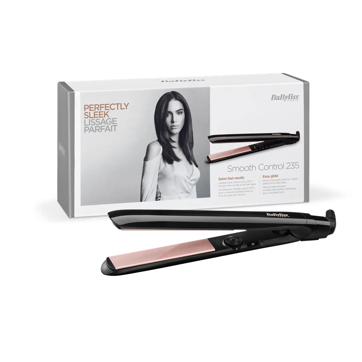 BaByliss ST298E Hajvasaló kerámia bevonat 235 C 13 fokozat 360 fokban elforgatható alapzat 3 m vezeték #4