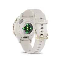 Garmin 010-02785-04 okosóra 41 mm, 1,2" AMOLED, elefántcsontszínű szíj, 8 GB, GPS+GLONASS, 5 ATM, pulzusmérő, érintőképernyő, Bluetooth, Wi-Fi #5