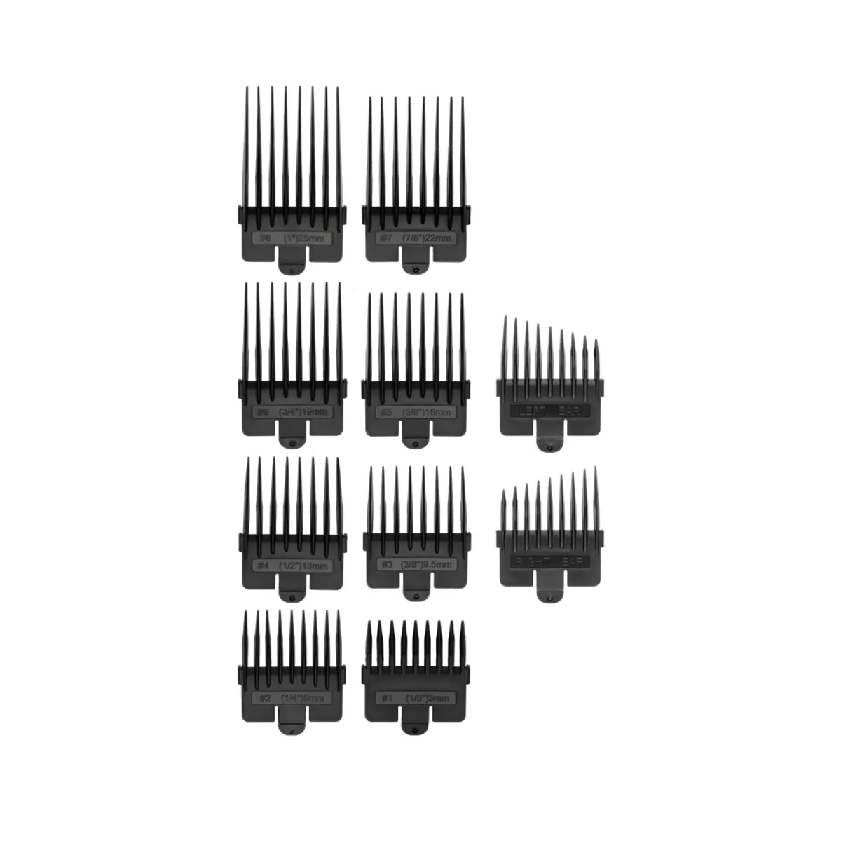 Babyliss E812E Lithium Power vezeték nélküli hajvágó 8 vezetőfésű 0,8-25 mm, precíziós pengék, 0,5 mm, finomhangoló, li-ion, gyorstöltő #3