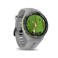 Garmin 010-02746-11 Approach S70 42mm fekete kerámia púderszürke szilikon szíj okosóra #3