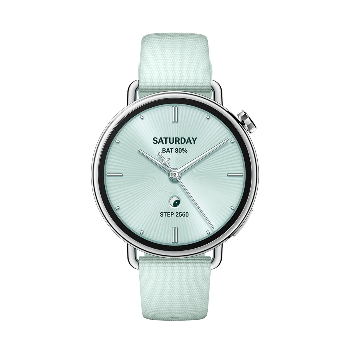 Xiaomi BHR080CGL Okosóra S4 41mm fluor gumi szíj zöld vízálló #2