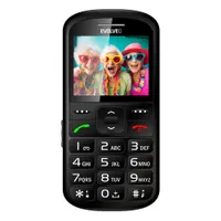 Evolveo SGM EP-570-XS-BK EasyPhone XS SOS gomb 2,2" kijelző 900 mAh USB-C nagyító