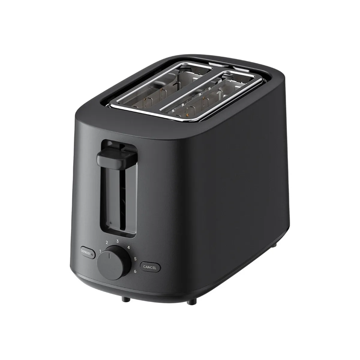 Xiaomi BHR8811EU kenyérpirító 2-szeletes 6 pirítási fokozat 930 W 35 mm rés szélesség olvasztó funkció morzsatálca vezeték tárolása fekete #1