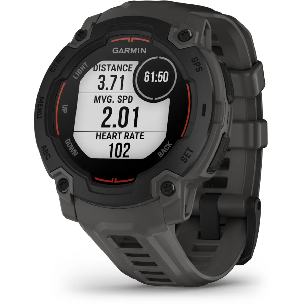 Garmin 010-02933-00 Instinct E 45mm MIP GPS fekete sötétszürke szíj #2