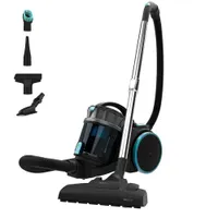 Cecotec 08586 hengeres porszívó, porzsák nélküli, ciklon technológia, 800 W, 4 L, teleszkópos cső, fém cső, turbó kefe, 20 kPa #1