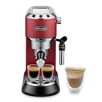 DeLonghi EC685.R Eszpresszó kávéfőző gép 15 bar nyomás beépített tejhabosító hőblokk 1,1 L félautomata latte macchiato cappuccino