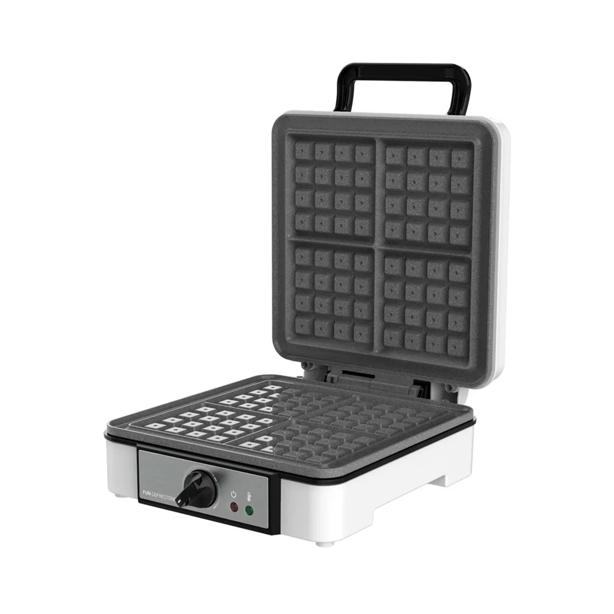 Cecotec 08017 minisütő négyszögletes gofri 4 db, nem tapadós bevonat, állítható hőfokszabályzó #2