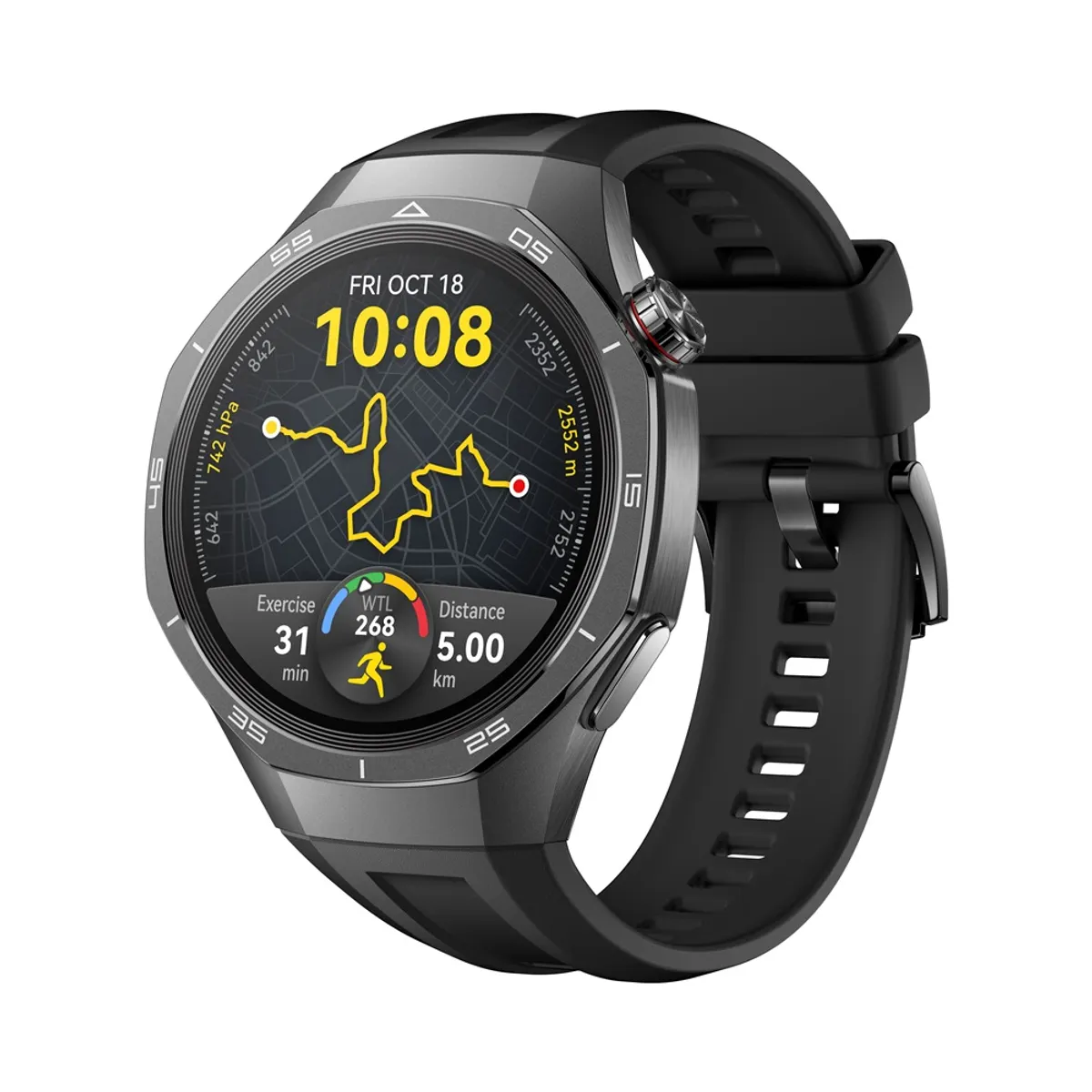 Huawei 55020DKD Okosóra Titanium keret 1,43" IP69K Bluetooth 5.2 NFC GPS 14 napos üzemidő #2