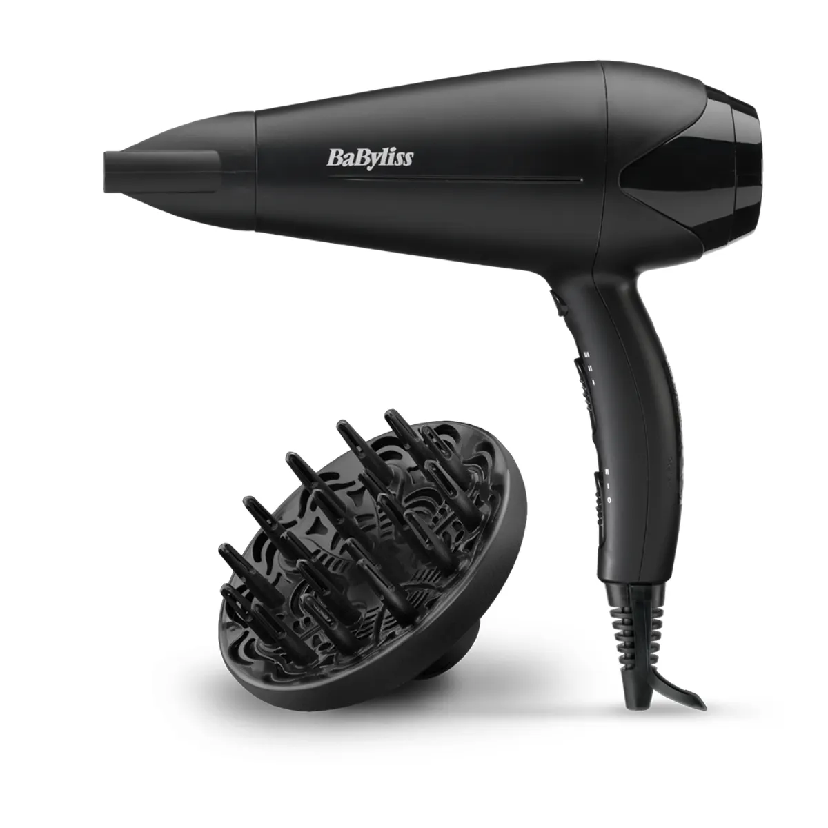 BaByliss D563DE hajszárító 2100 W DC motor 2 fokozat Cool Shot koncentrátor diffúzor 1,95 m #1