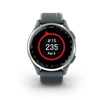 Garmin 010-03009-01 Approach S44 AMOLED érintőképernyő GPS golfóra 43 000 pálya 15 óra GPS üzemidő 5 ATM