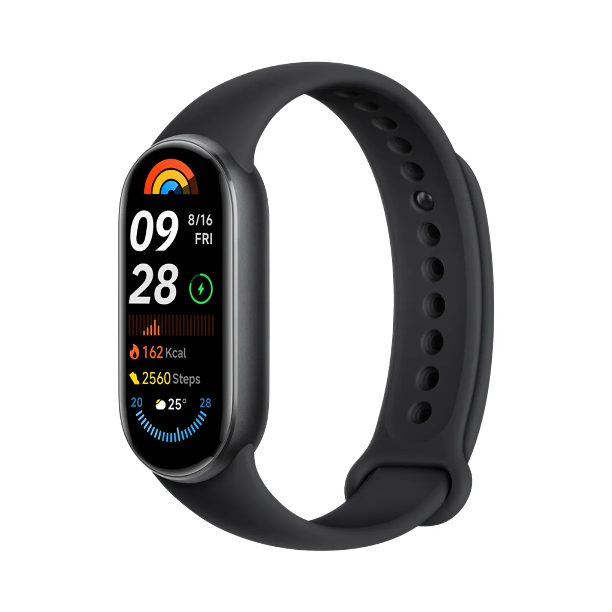 XIAOMI BHR8337GL Aktivitásmérő csuklópánt 1,62" kijelző Midnight Black 135-210 mm csuklóméret 233 mAh 15,8 g töltési idő 1 ó vízállóság 5 #3