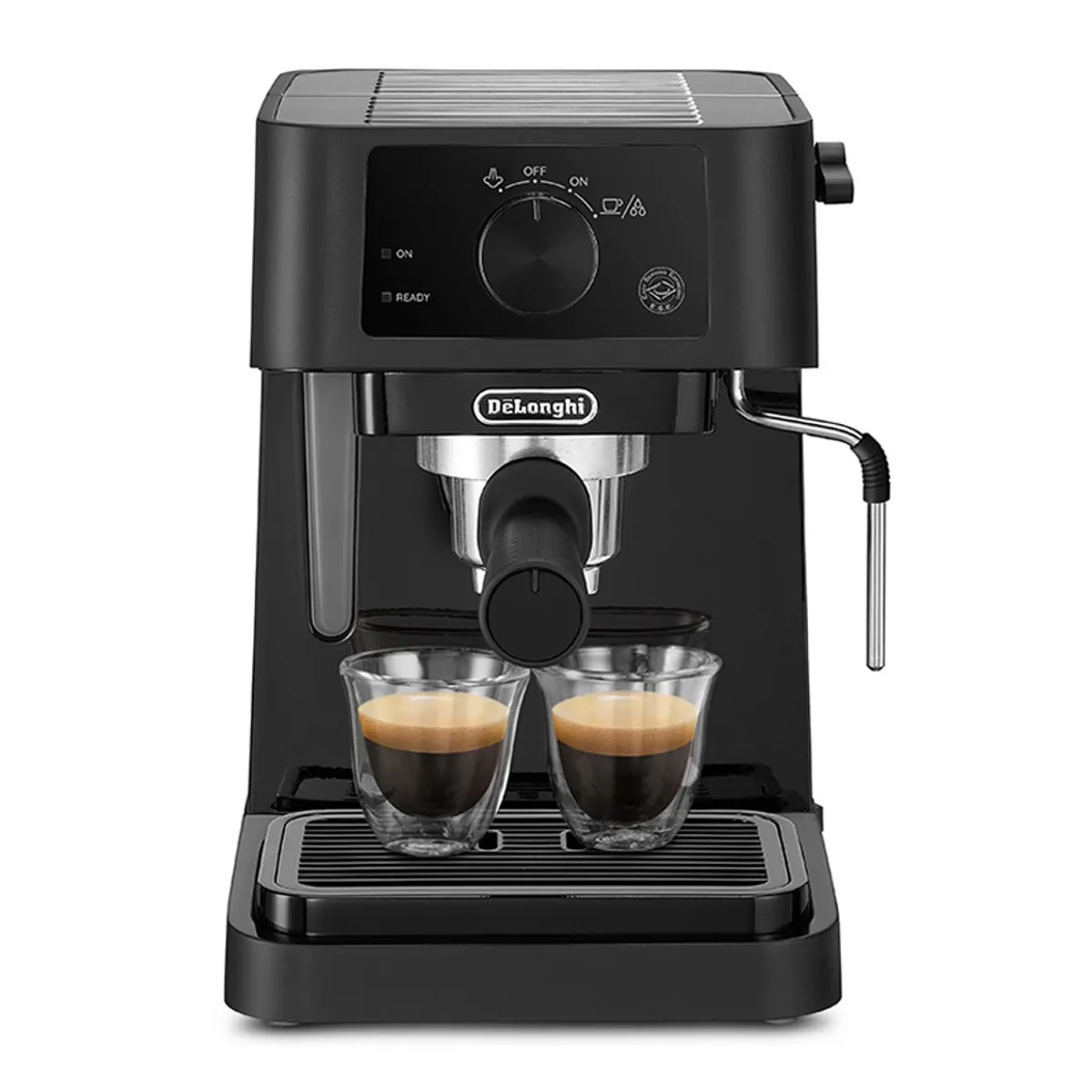 DeLonghi EC235.BK eszpresszó kávéfőző 15 bar 1 L víztartály gőzcső 2 csésze ES.E. #1