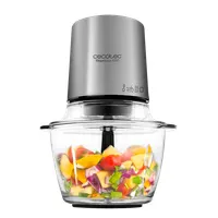 CECOTEC 3043 Konyhai aprító 400 W rozsdamentes acél üveg edény 1 L jégkásítás mosogatógépes titán és rozsdamentes acél penge egyszerűen összeszerelhető #1