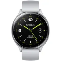 Xiaomi BHR8034GL Okosóra 46 mm ezüst alumínium AMOLED 1,43" NFC Bluetooth GPS Vér oxigénszint mérő pulzusfigyelő Wear OS