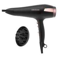 CECOTEC 4398 Hajszárító 2400 W Fekete 2 sebességfokozat 3 hő ion funkció Cool shot funkció diffúzor koncentrátor 1,8 m AC motor kivehető szűrő #3