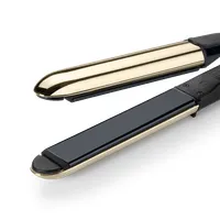 BaByliss ST484E hajvasaló kerámia fűtés 235 °C 5 hőfok ionos kondicionálás auto kikapcsolás 3,3 m elforgó vezeték egyenes henger fekete-arany #6