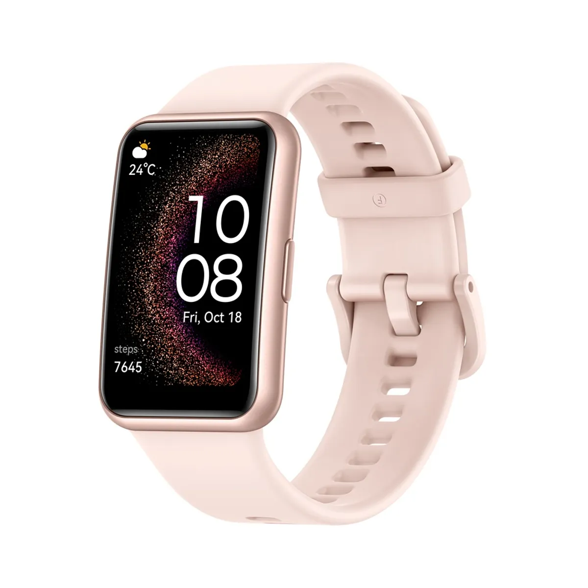 Huawei 55020BEF okosóra 1,64" AMOLED Bluetooth 5.2 GPS LiteOS rózsaszín szilikon 21 mm egytűs csat vízálló 5 alvásfigyelés pulzusmérő mágneses töltő #2