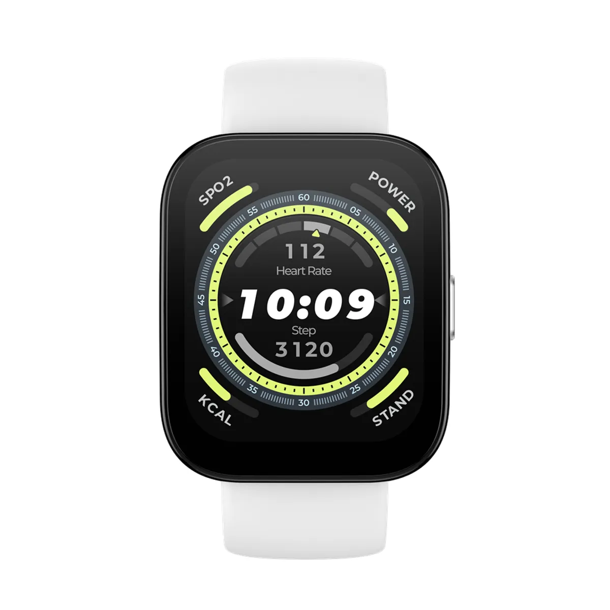 Amazfit W2215EU3N okosóra 1.91" TFT kijelző fehér szíj IP68 GPS Bluetooth 5.2 Zepp OS Alexa pulzusmérő mikrofon hangszóró #1