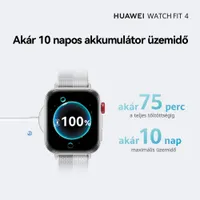 Huawei 55020EWT Watch fit 4 fekete #7