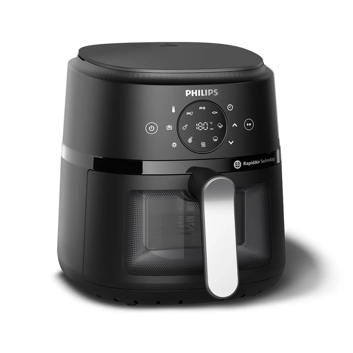PHILIPS NA211/00 Airfryer 3,2 L Rapid Air 200 °C 9 programok érintős kijelző #1