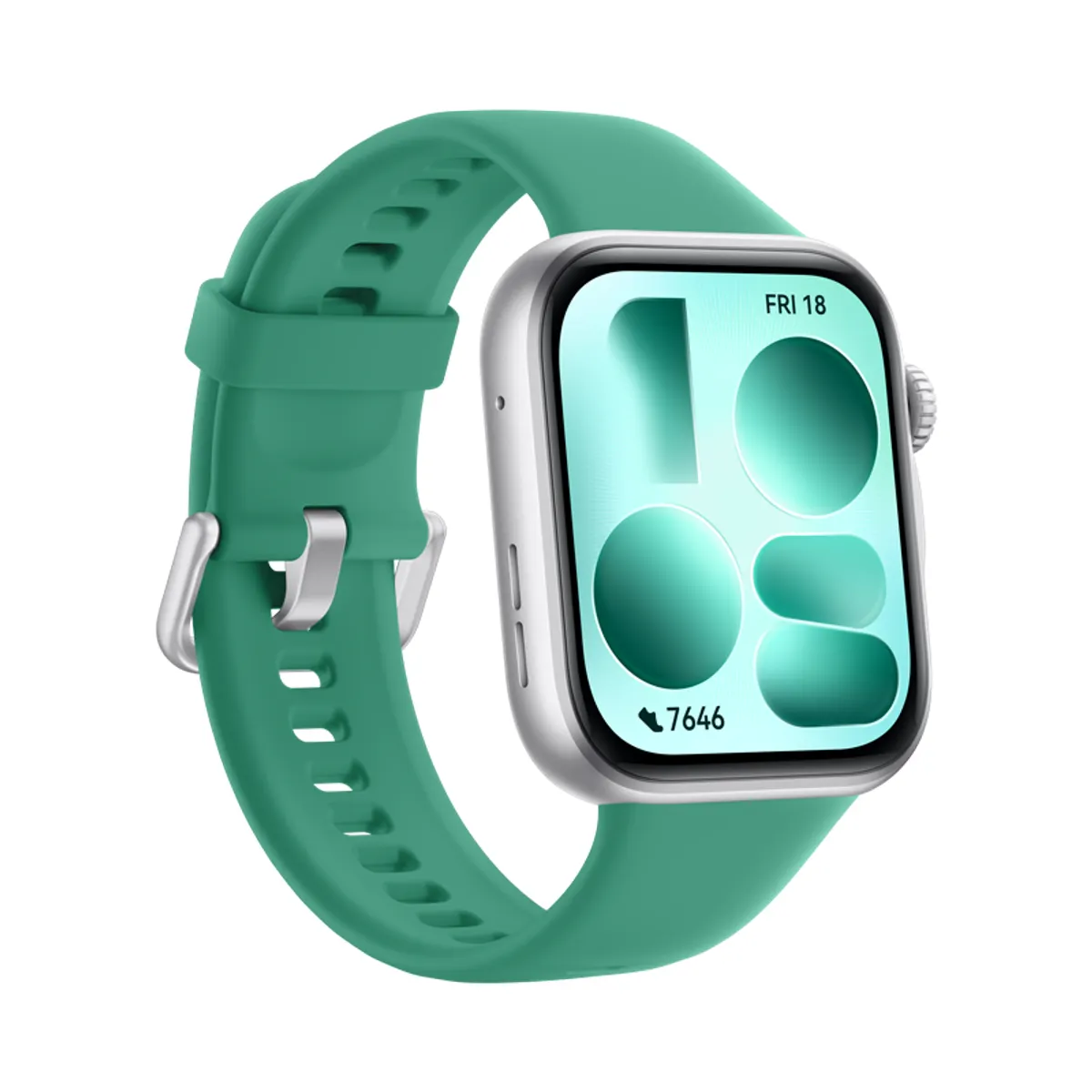 Huawei 55020HSB Watch Fit 5 világoszöld szilikon szíj GPS NFC barométer HRV TruSleep 5.0 #4