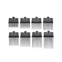BaByliss E756E hajvágó 8 fésű 0,5-25 mm rozsdamentes acél penge AC 2 m hordtáska olaj tartozék #4
