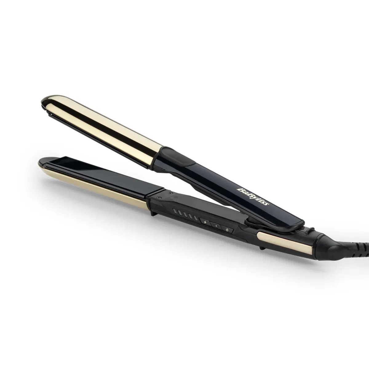 BaByliss ST484E hajvasaló kerámia fűtés 235 °C 5 hőfok ionos kondicionálás auto kikapcsolás 3,3 m elforgó vezeték egyenes henger fekete-arany #3