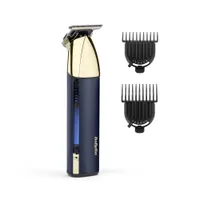 BaByliss T992E X-Metal Series szakállvágó kék fém markolat japán acél pengék 5 óra vezeték nélküli használat #3