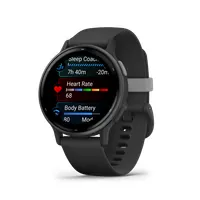 Garmin 010-02862-10 sportóra AMOLED 1.2" GPS NFC 4 GB fekete szilikon szíj 42 mm vízálló 5 ATM #2
