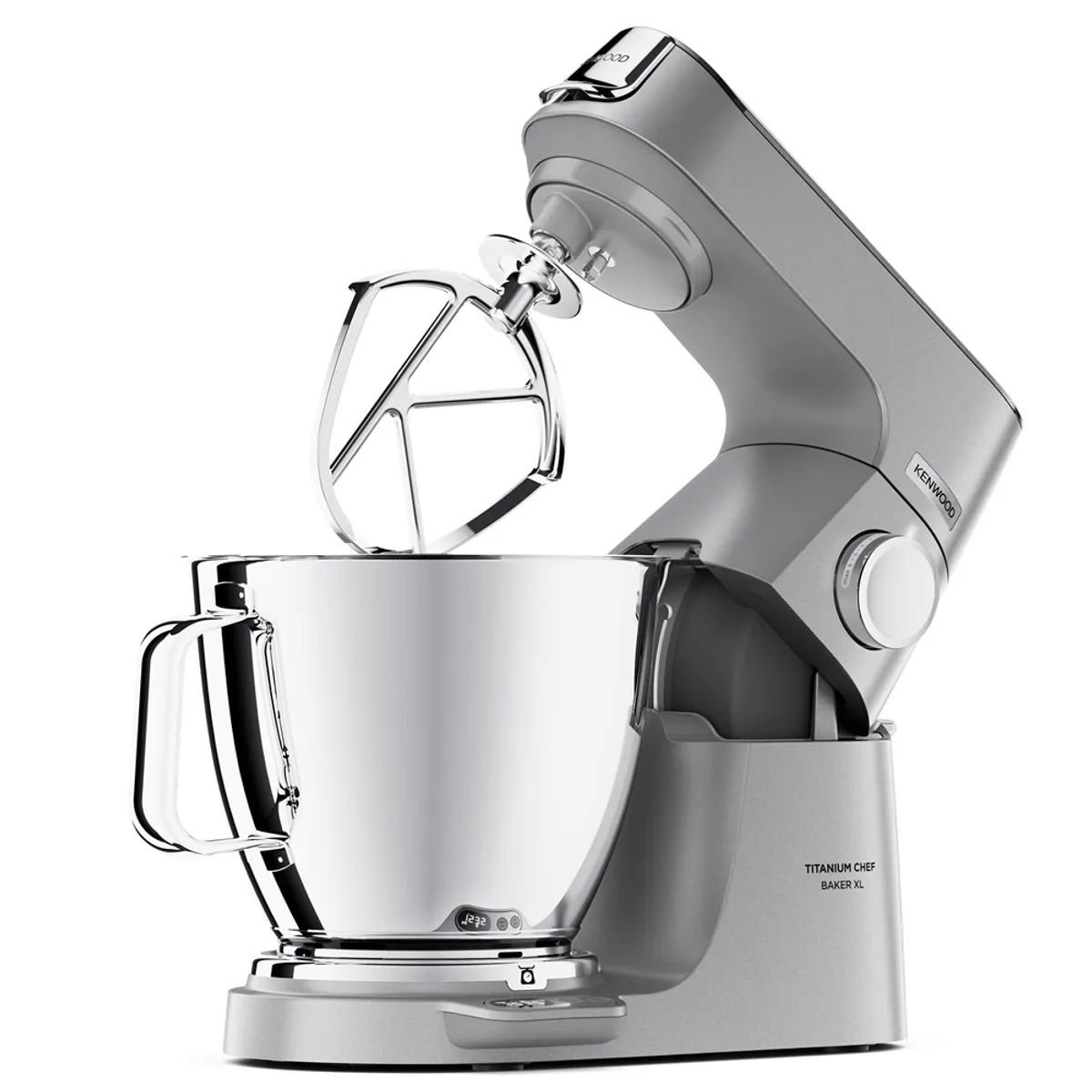 Kenwood KVL85.004SI Álló mixer rozsdamentes acél 7 L 1200 W bolygó forgás, fröccsenésvédő, habverő, dagasztóhorgok, tál a csomagban #2