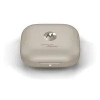 Motorola PG38C05742 fülhallgató homokszínű Bluetooth 5.3 aktív zajszűrés Dolby Atmos töltőtokkal #2