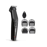 BaByliss MT725E hajvágó-trimmelő 1 mm vágás 4 db precíziós fésű 5 tartozék akkumulátor 60 perc működés 8 ó töltés mosható fekete