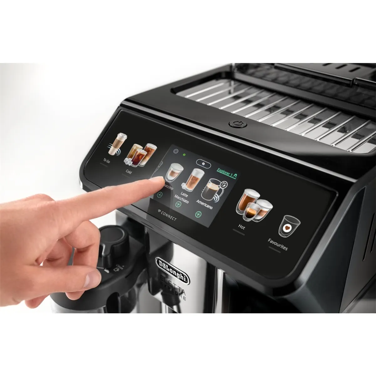 DeLonghi ECAM450.65.G Eszpresszó automata kávéfőző 1,8 L víztartály 19 bar TFT kijelző beépített daráló cappuccino latte macchiato #3