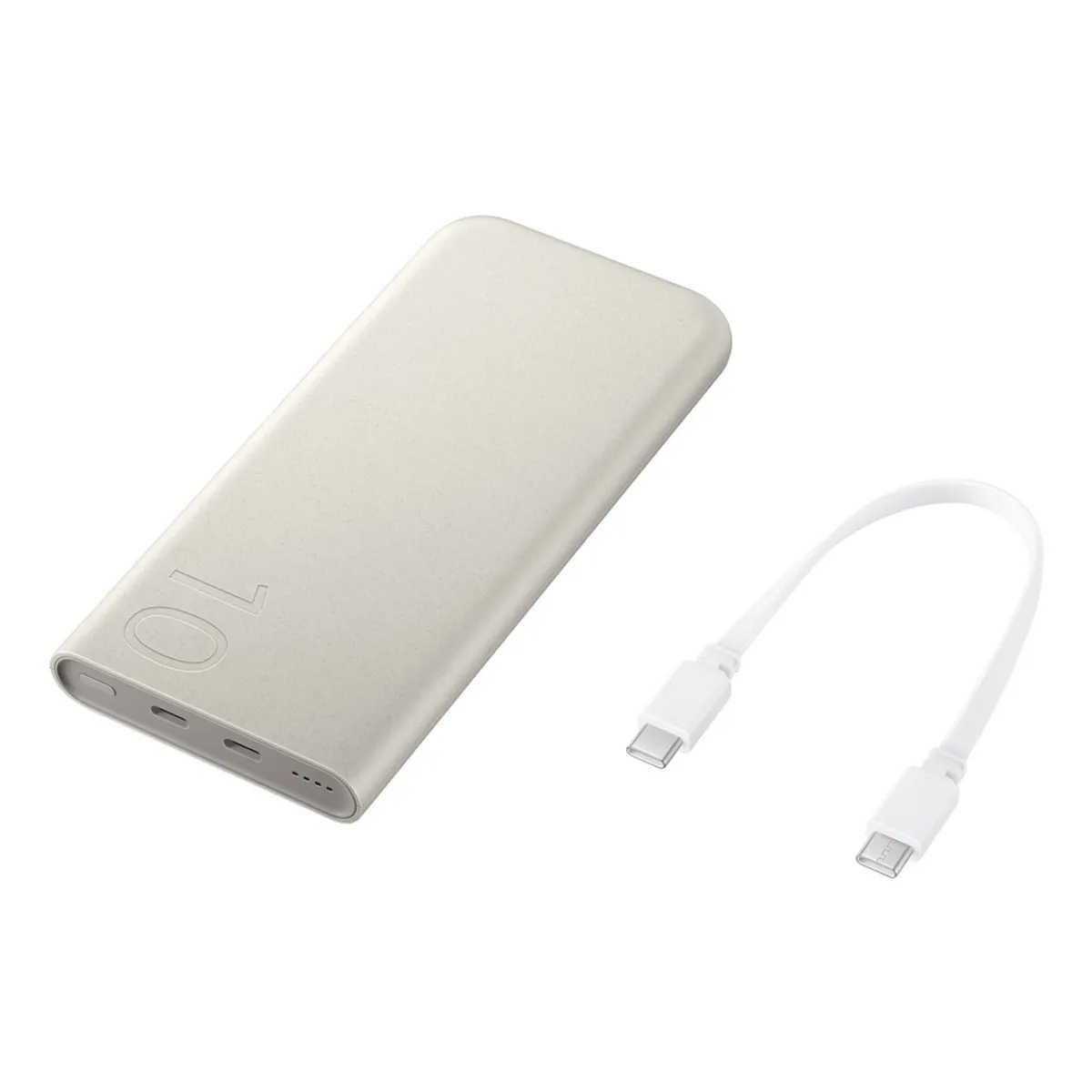 Samsung EB-P3400XUEGEU külső akkumulátor 10 000 mAh, 25 W, 2x USB-C kimenet, gyorstöltés, C-típusú USB-C kábel 0,2 m, bézs #5