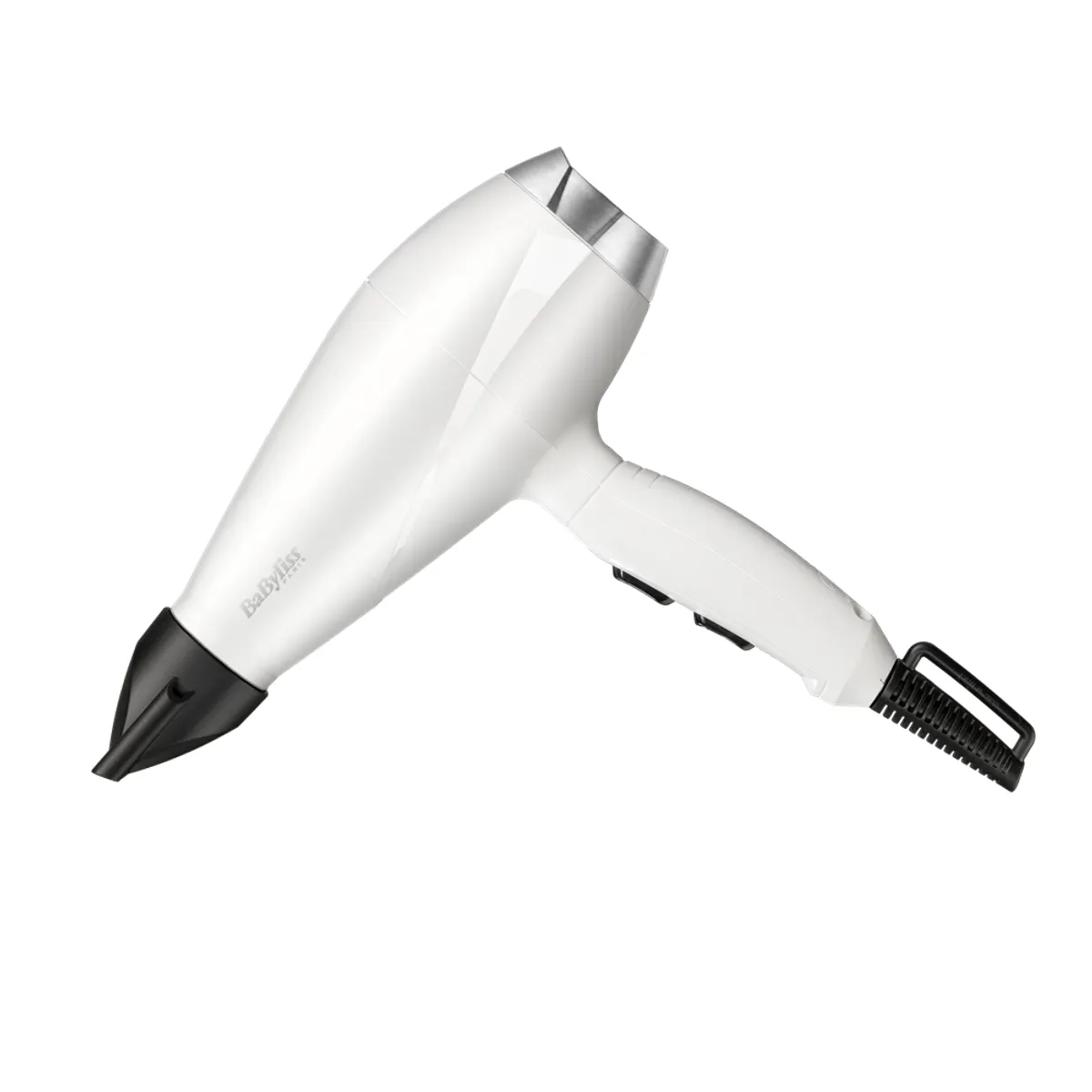 BaByliss 6704WE hajszárító 2000 W 2 sebesség 3 hőfok Cool shot akasztó kivehető szűrő koncentrátor 6 mm vezeték hossza 2,8 m fekete-fehér #2