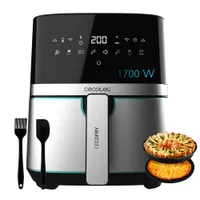CECOTEC 03317 forrólevegős sütő 5,5 L, 1700 W, 8 program, 200 °C max, érintős kijelző, 60 perc időzítő #1