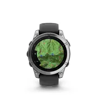 GARMIN 010-03025-00 okosóra 1,3" AMOLED 47 mm rozsdamentes acél tok szilikon szíj 22 mm