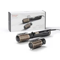 BaByliss AS962E Big Hair Dual forgókefés hajformázó 1000W, 2 meleg + 1 hideg, 2 forgókefe, ionos technológia, fekete-arany #2