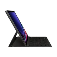 Samsung EF-DX720BBEGGB oldalt nyíló billentyűzettok kompat Galaxy Tab S9, S9 FE, S10 FE, S10 Lite, 65 billentyű, érintőpad, Pogo Pin, fedőlap, fekete, 11" #10