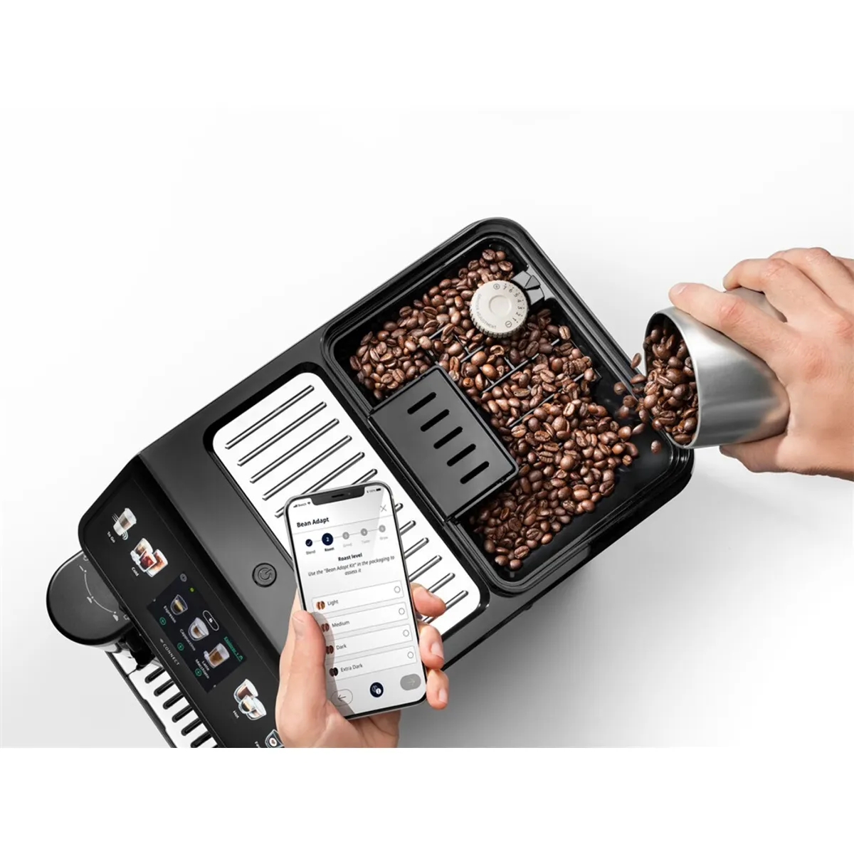 DeLonghi ECAM450.65.G Eszpresszó automata kávéfőző 1,8 L víztartály 19 bar TFT kijelző beépített daráló cappuccino latte macchiato #5