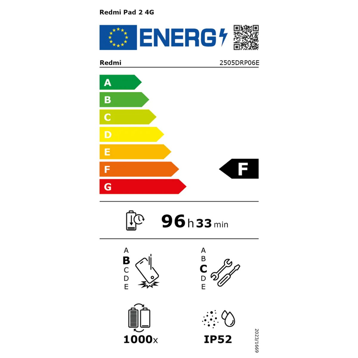 Xiaomi VHU5660EU Redmi pad 2 11" 2,5K kijelző 90 Hz AdaptiveSync TÜV Rheinland Low Blue Light 2 TB bővíthető tárhely #8